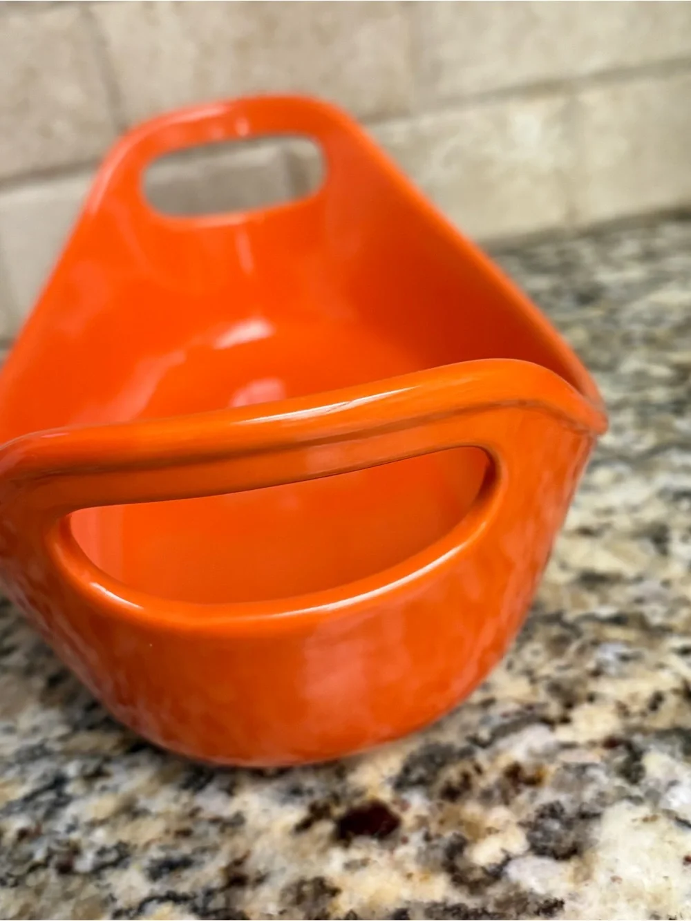 Rachael Ray Orange Oval Serving Platter